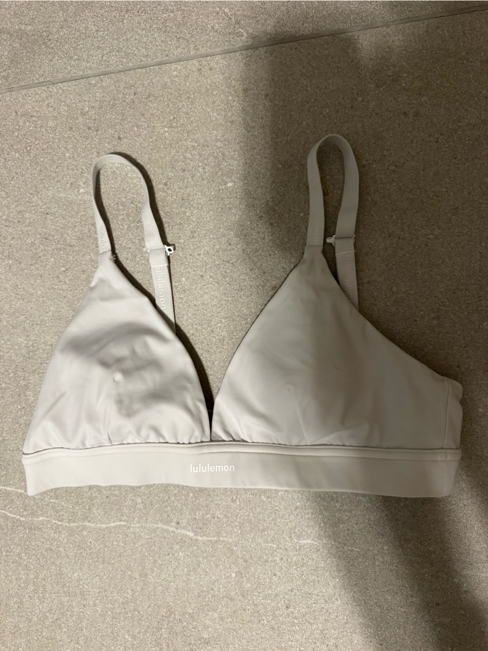 lululemon white Triangle Bralette